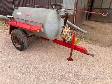 falciatrice barra e carro botte liquame