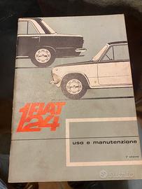 Libretto uso e manutenzione Fiat 124 berlina