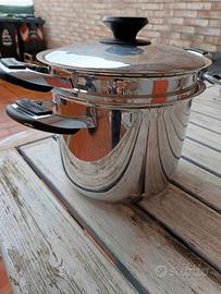 Pentola+Scolapasta+coperchio MondialCasa