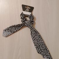 Elastico capelli con foulard