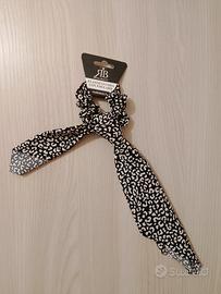Elastico capelli con foulard