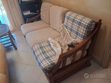 divano letto e poltrona DelTongo