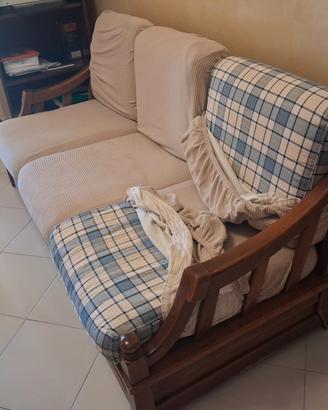 divano letto e poltrona DelTongo