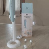 schiumalatte celeste e bianco 