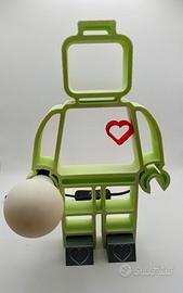 Lampada stile lego