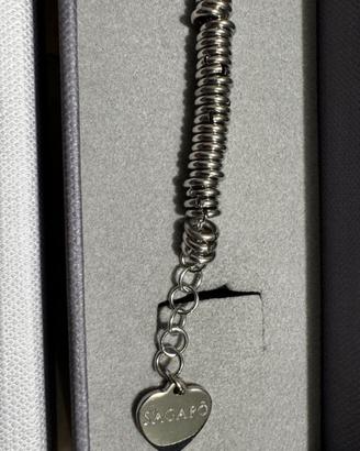 BRACCIALETTO DONNA S’AGAPÔ IN ACCIAIO