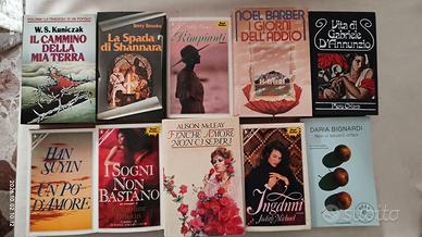 Lotto di 10 Libri Narrativa