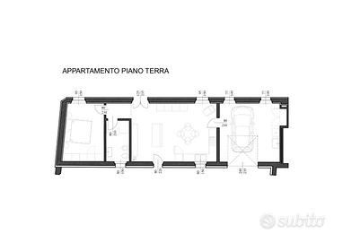Bilocale piano terra