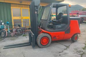 Muletto Linde E40P elettrico