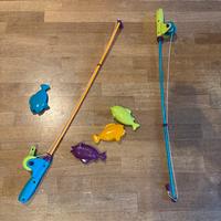 Canne da pesca, bambino magnetiche