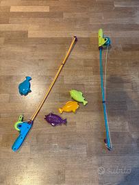 Canne da pesca, bambino magnetiche