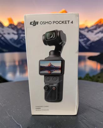 📸 DJI OSMO POCKET 4 STANDARD COMBO NUOVA SIGILLATA