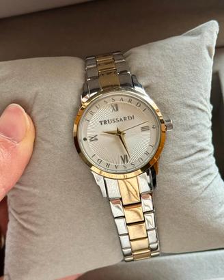 Orologio acciaio Trussardi