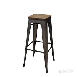 Sgabello ristorante stile industriale