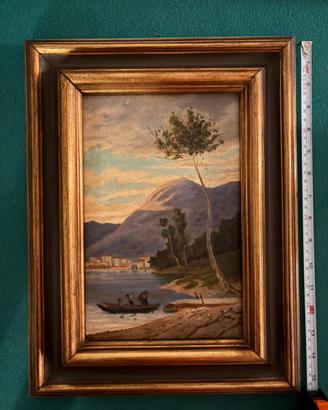 Quadro inzio XX sec paesaggio (collezione Gavotti)