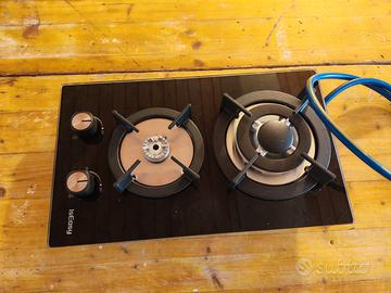 gas a due fuochi propano