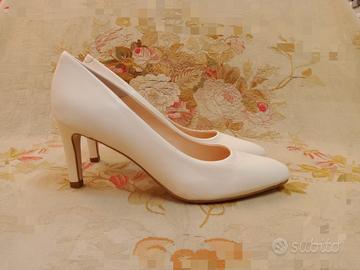 scarpe décolleté n. 39 tacco alto 8 cm nuove