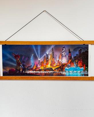 Poster Disney Zootopia, litografia ed. limitata