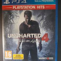 Uncharted 4: fine di un ladro ps4