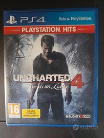 Uncharted 4: fine di un ladro ps4