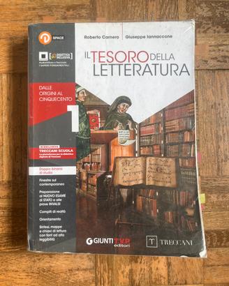 Libro il tesoro della letteratura 1