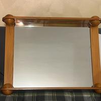 Specchiera bagno Vintage in frassino