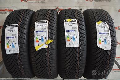 4 Pneumatici 215/65 R15 Continental Wintercontact 