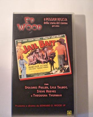 VHS Film "Jail Bait" Ed Wood Lingua Originale