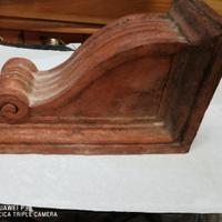 reggi mensola in terracotta