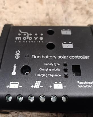 Moove - Regolatore per pannello solare per camper