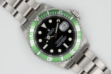 Rolex Submariner Kermit Ghiera verde 16610LV