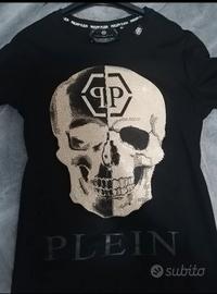 T SHIRT PHILIPP PLEIN tg M Teschio Diamantato  