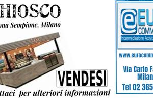 408/22 CHIOSCO in zona Sempione; mq. 12,