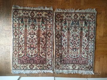 DUE TAPPETI (PREGHIERA) TURCHI 