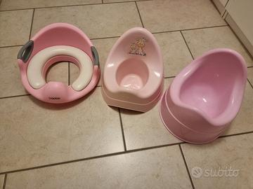 Due vasini e adattatore per wc