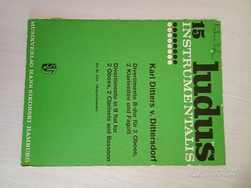 QUINTETTO PER 2 OBOI, 2 CLARINETTI E FAGOTTO