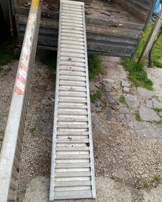 Rampa di carico alluminio