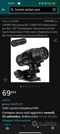 Action cam LXMIMI Telecamera Bici, 1080P HD