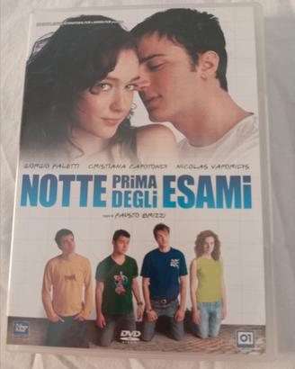 dvd Notte prima degli esami