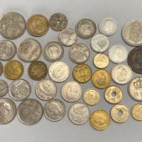 Lotto 36 monete Spagna pre euro 204 gr. circa