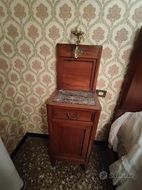 2 comodini legno 