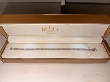 Bracciale tennis oro 18kt diamanti naturali