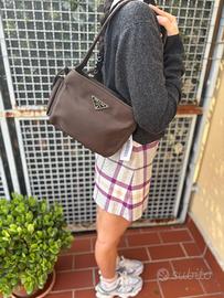 Borsa in stile Prada in tessuto