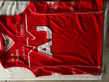 Canotta armani basket olimpia milano