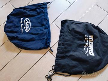sacche casco momo design e arai 