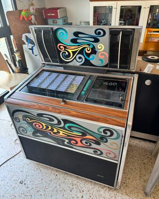 Juke box rock ola 469 a dischi funzionante