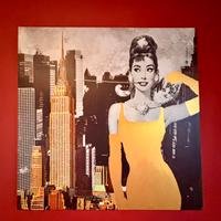Tela New York - Audrey Hepburn