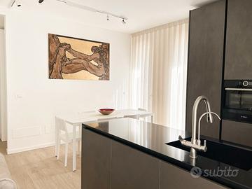 Cucina RiFRA Milano Kitchen Line bronzo top quarzo