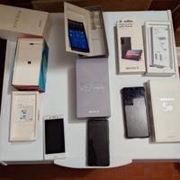 Sony Xperia 5 IV + Xperia XZ2 compact + Xperia X 