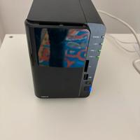 NAS SYNOLOGY DS 213 + 2 DISCHI DA 1 TB
